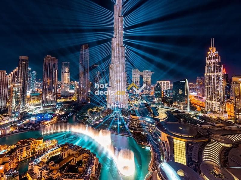 Burj Khalifa view| best price| specious lay out