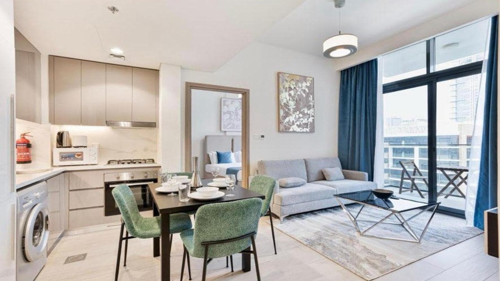 Mid Floor |Fully Furnished |Road & Community View