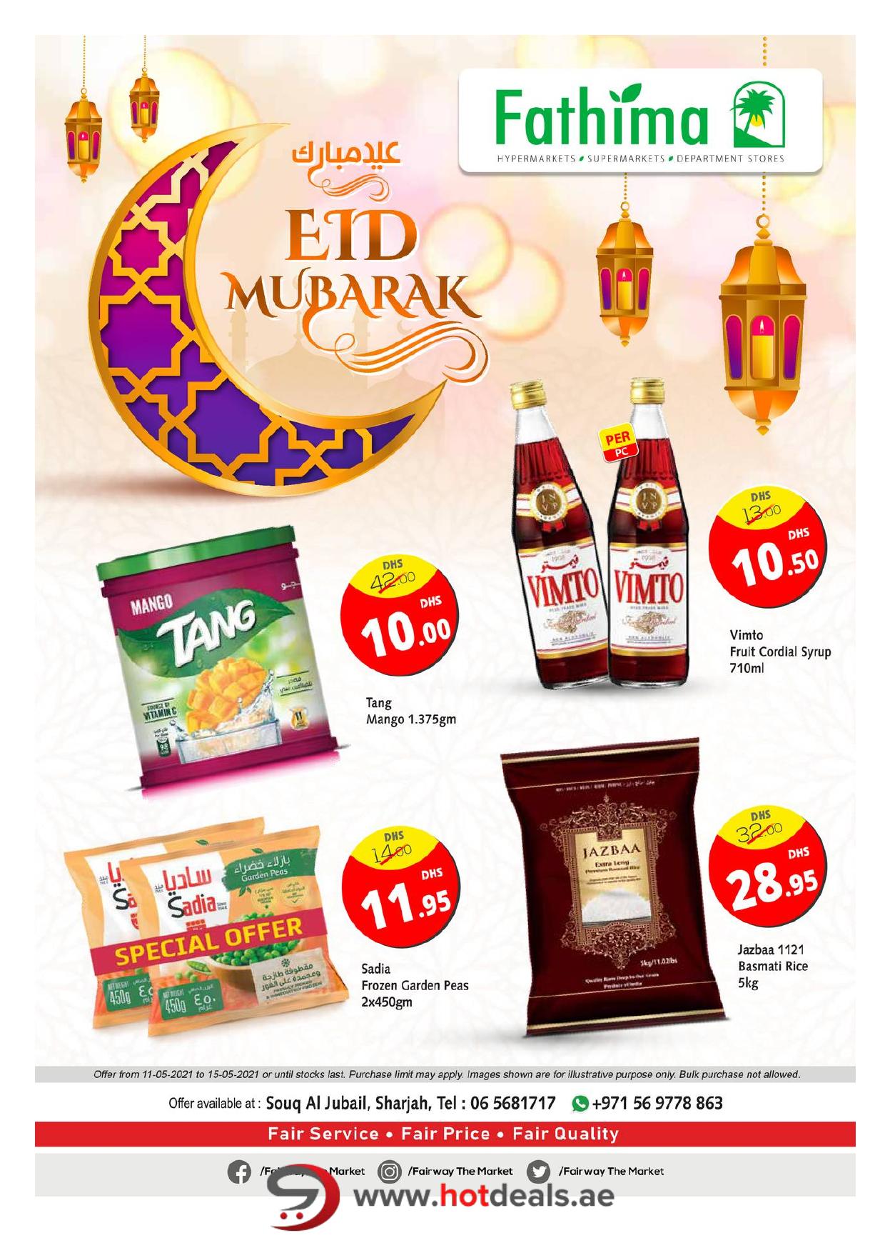<p><span style="font-size: 18px;"><font color="#424242">Eid Deals - Fairway The Market, Souq Al Jubail</font></span><br></p>